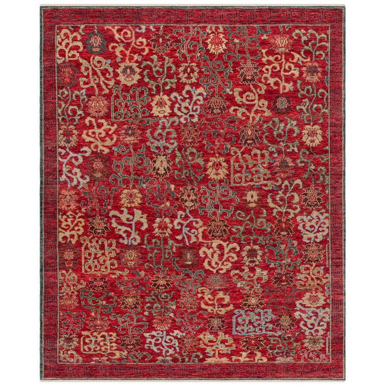 Safavieh Sultanabad HandKnotted Red/Ivory Rug Wayfair